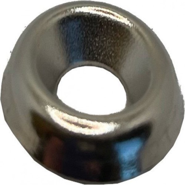 Suburban Bolt And Supply Countersunk Washer, Fits Bolt Size 1/4" Steel, Plain Finish A0580160000F